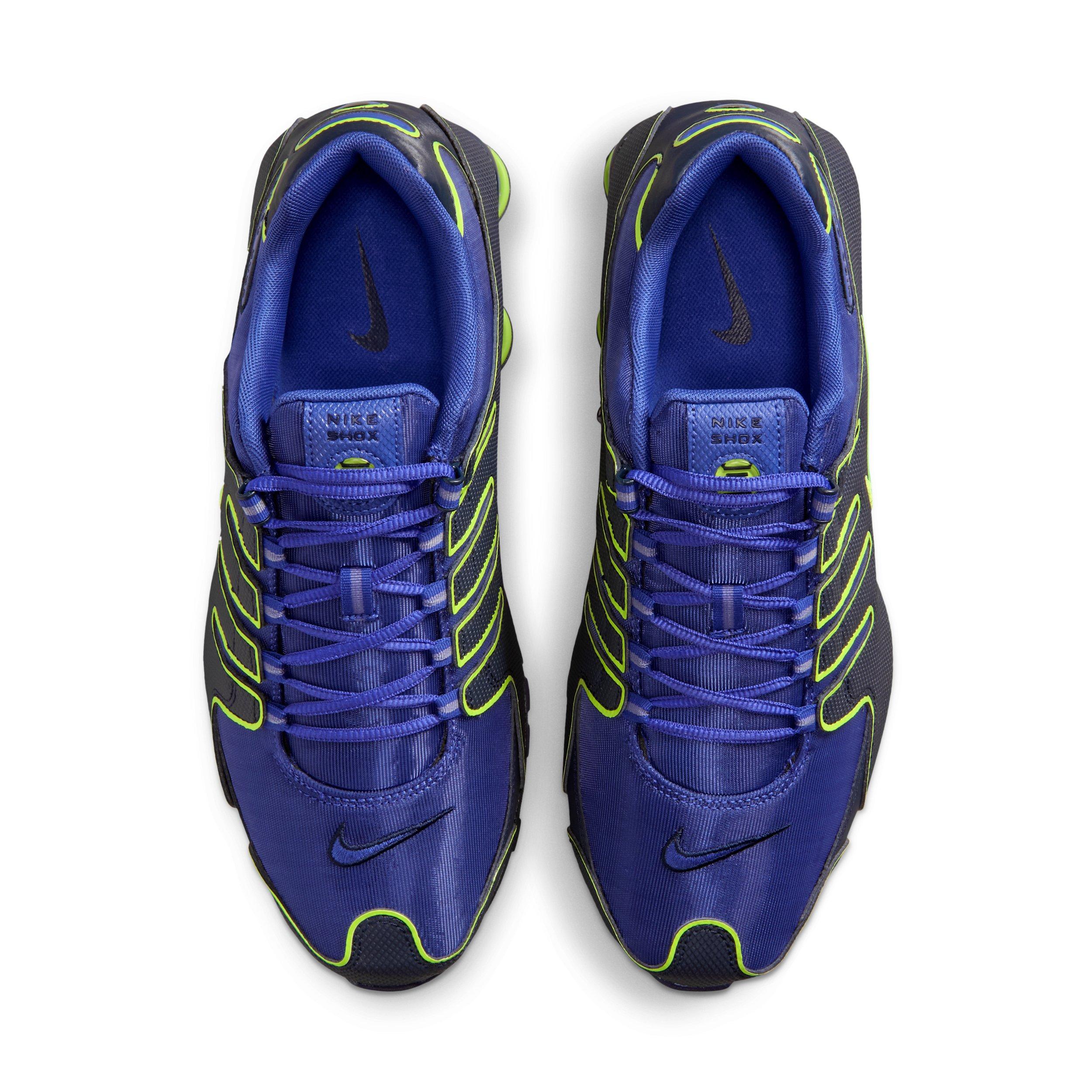 Nike Shox NZ "Lapis/Blue Void/Volt/Lapis" Men's Shoe - LAPIS/BLUE/VOLT/LAPIS Thumbnail View 4