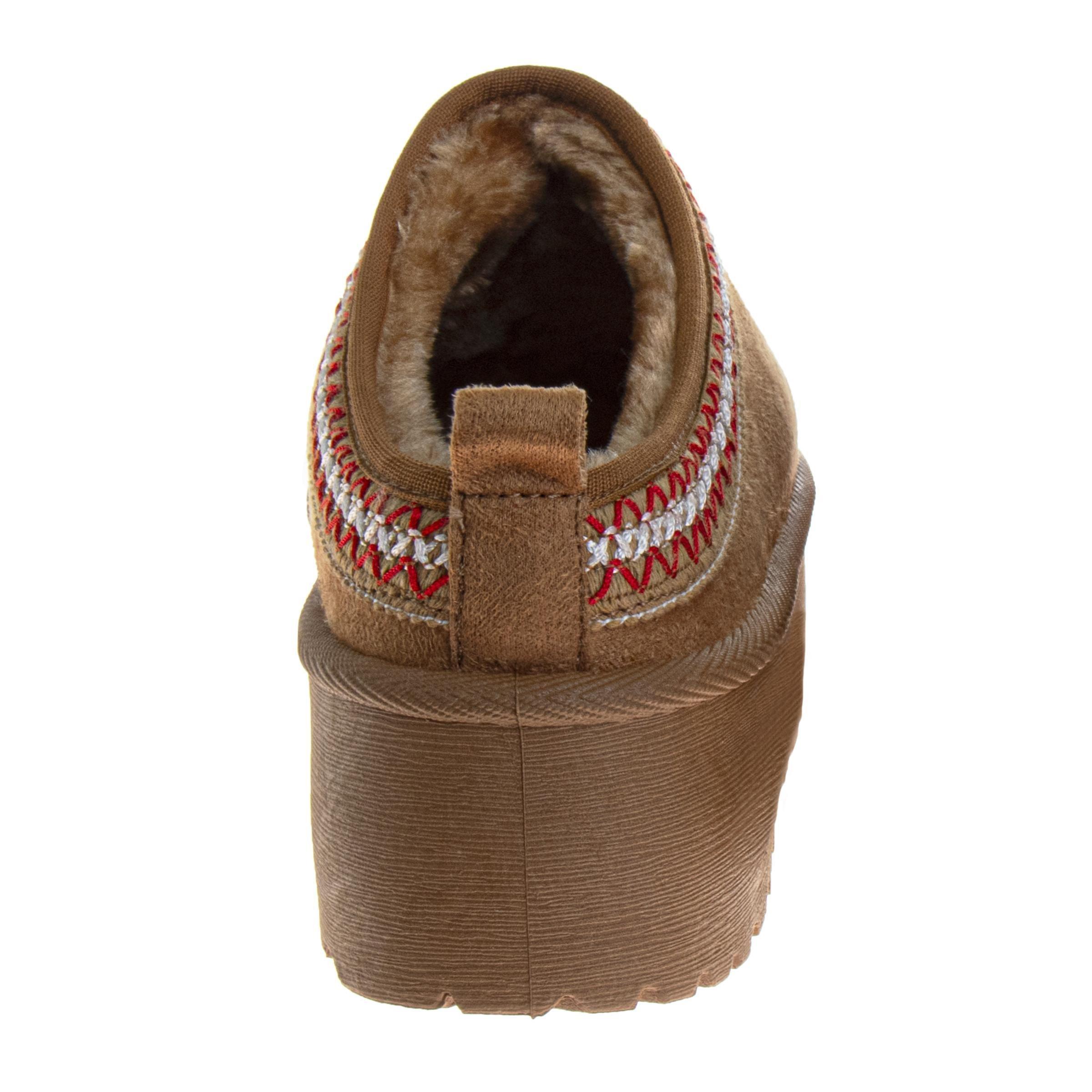 Avalanche Platform "Chestnut" Women's Shoe - CHESTNUT