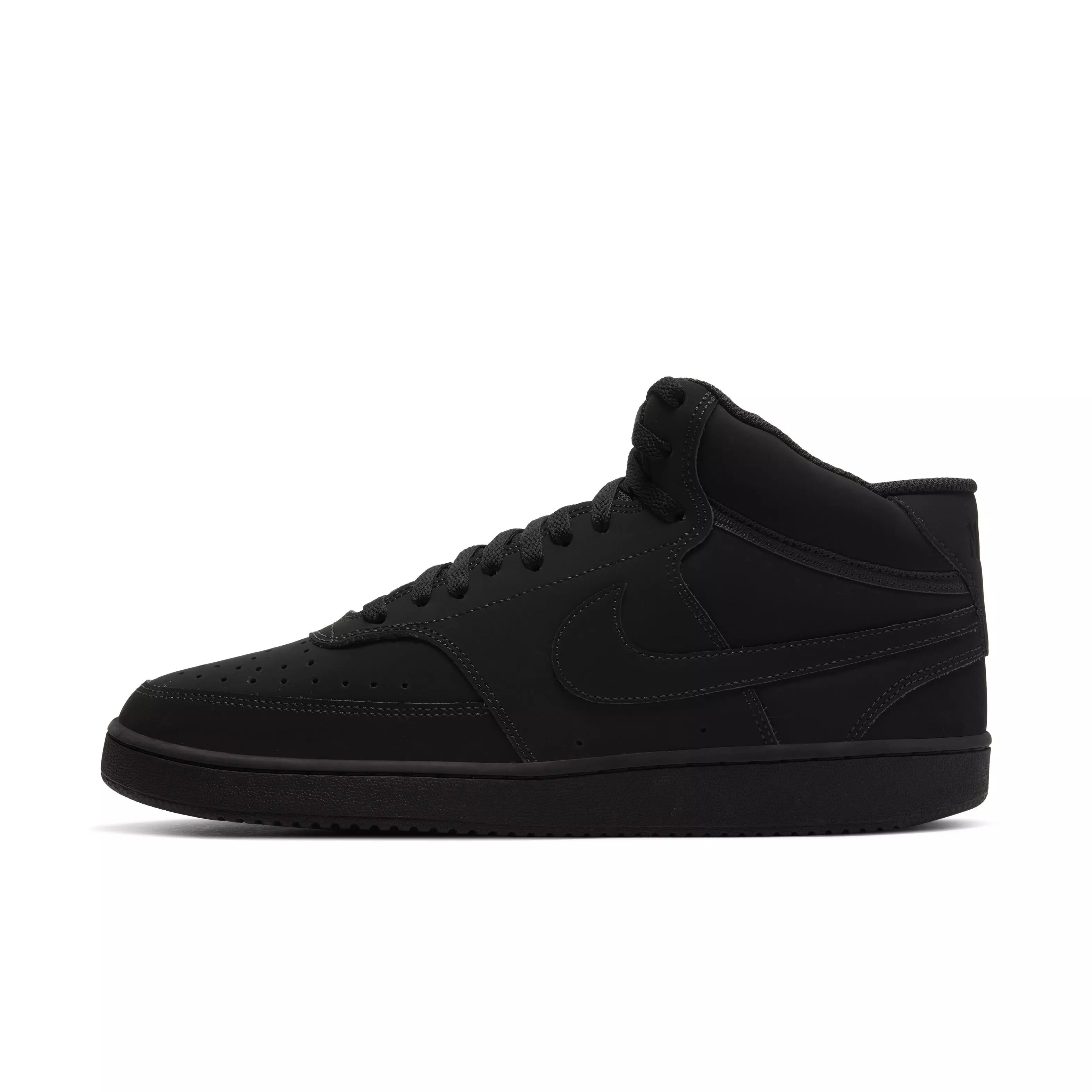 Nike Court Vision Mid "Black" Men's Shoe - BLACK