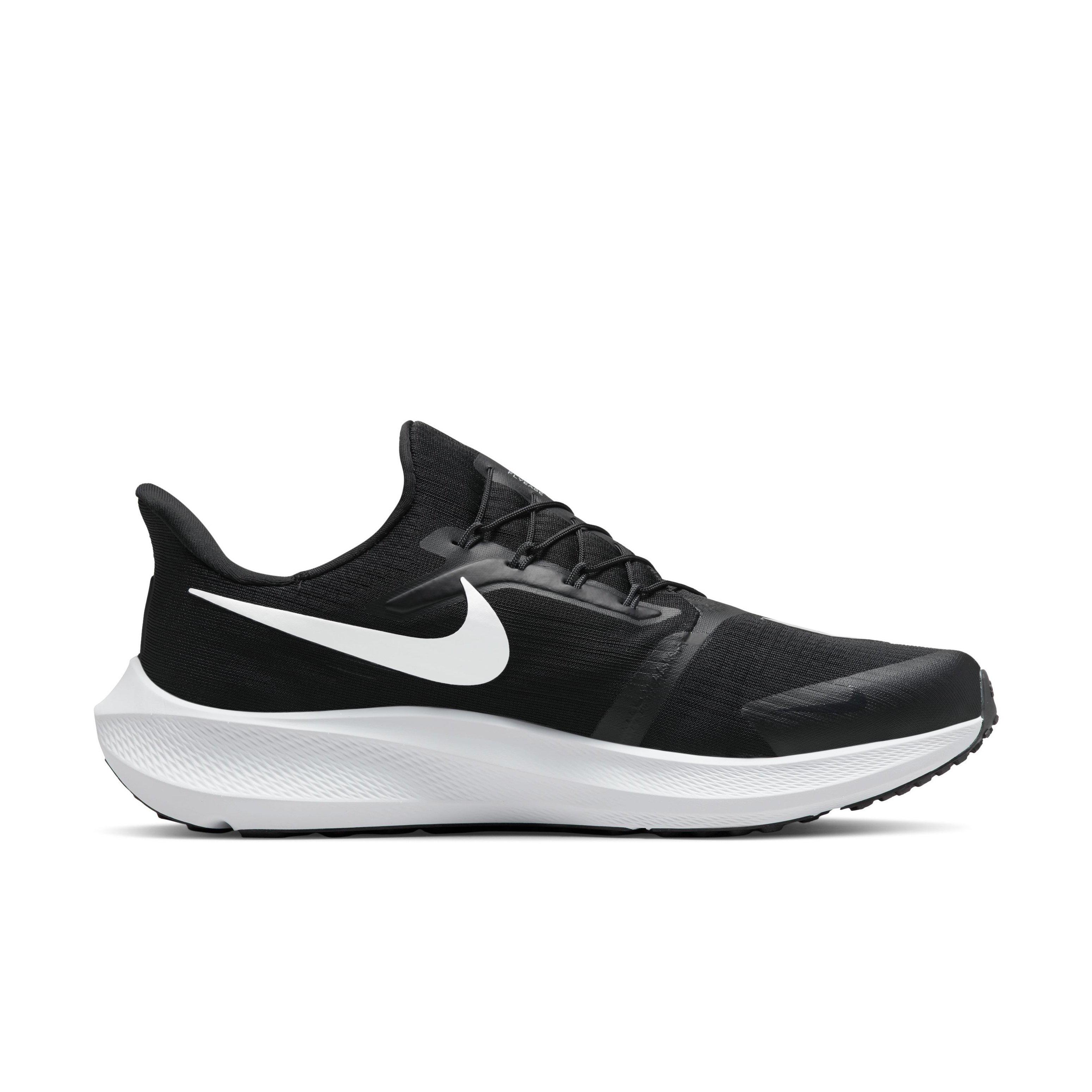 Nike Air Zoom Pegasus FlyEase "Black/White/Dark Smoke Grey" Men's Running Shoe - BLACK Thumbnail View 1