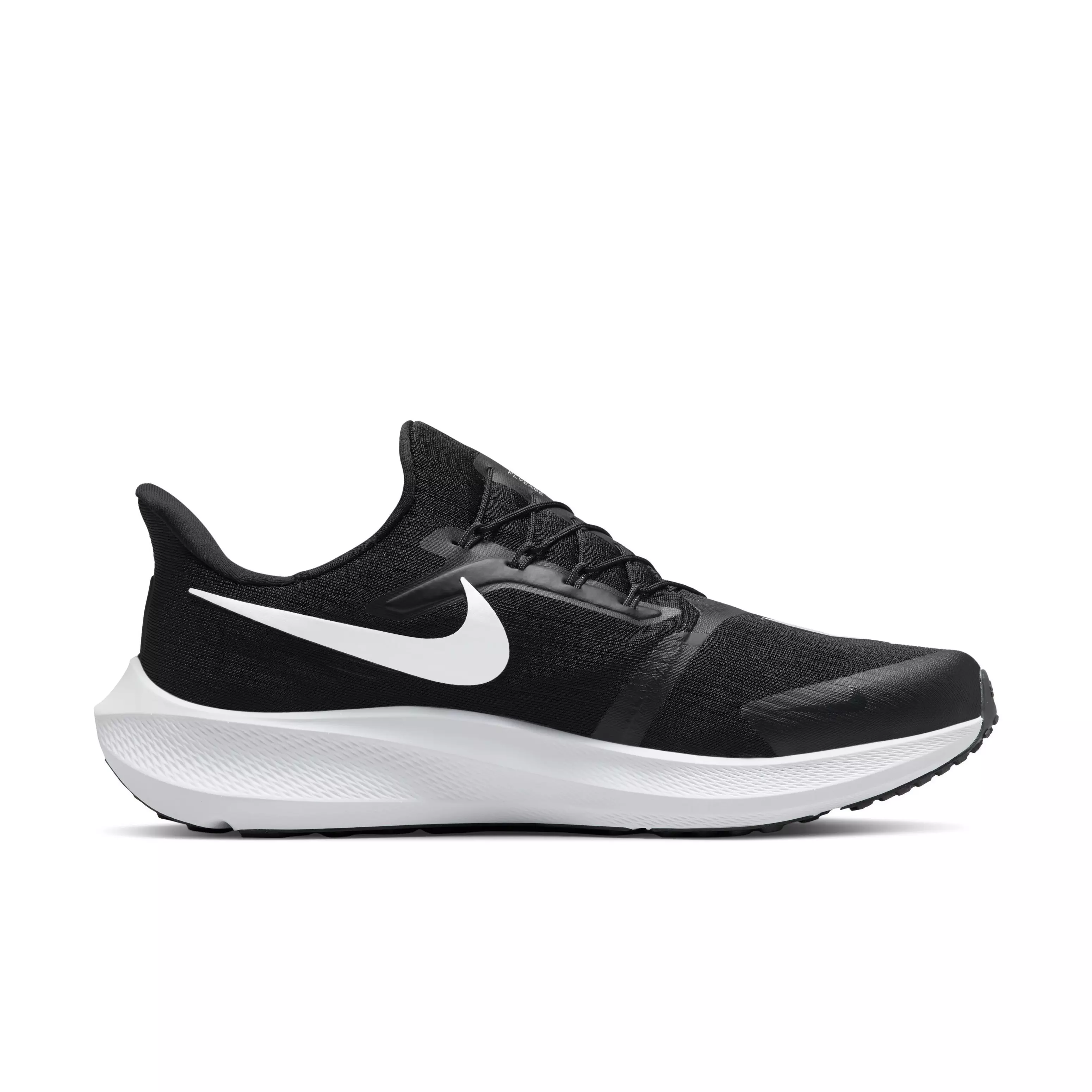 Nike Air Zoom Pegasus FlyEase "Black/White/Dark Smoke Grey" Men's Running Shoe - BLACK