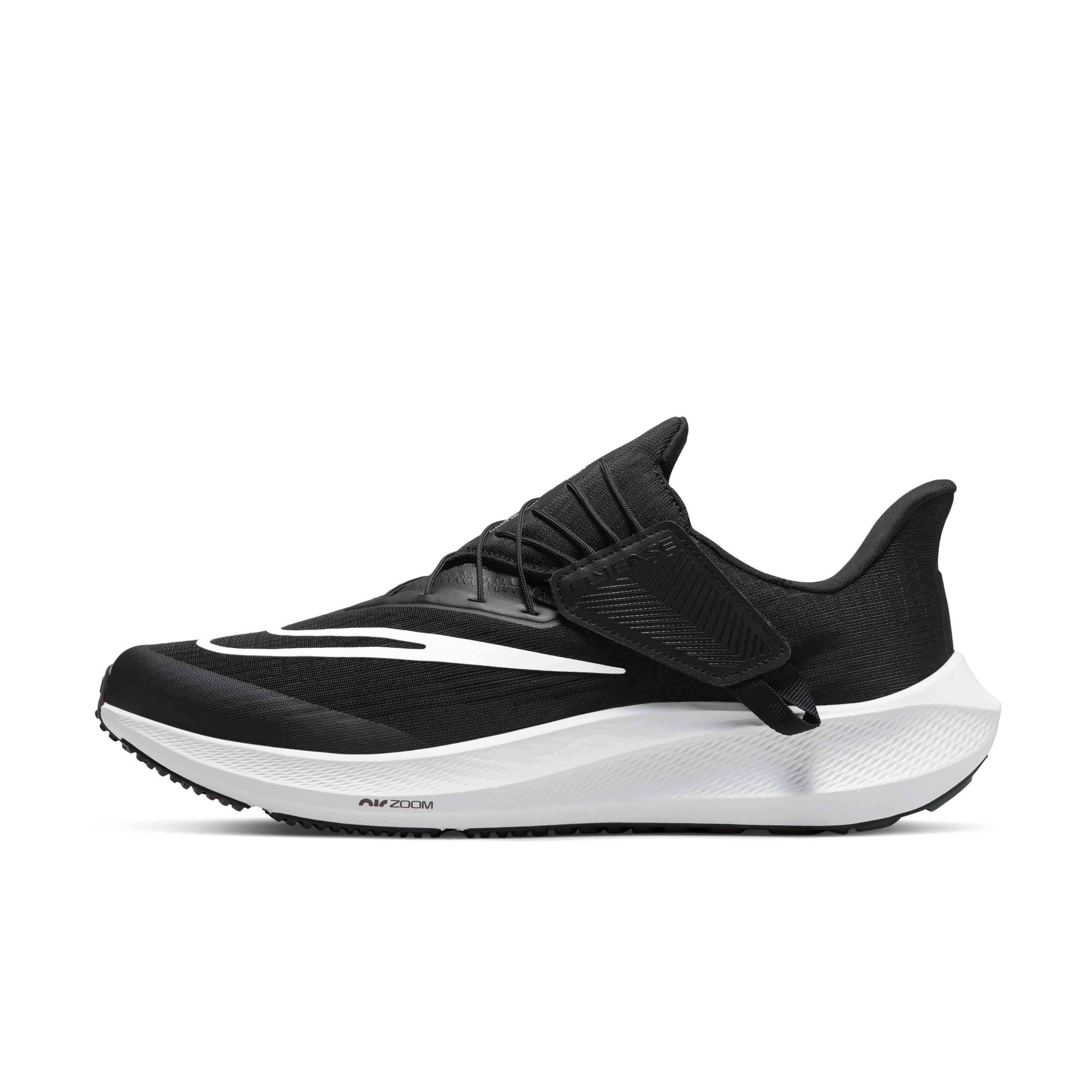Nike Air Zoom Pegasus FlyEase "Black/White/Dark Smoke Grey" Men's Running Shoe - BLACK Thumbnail View 2