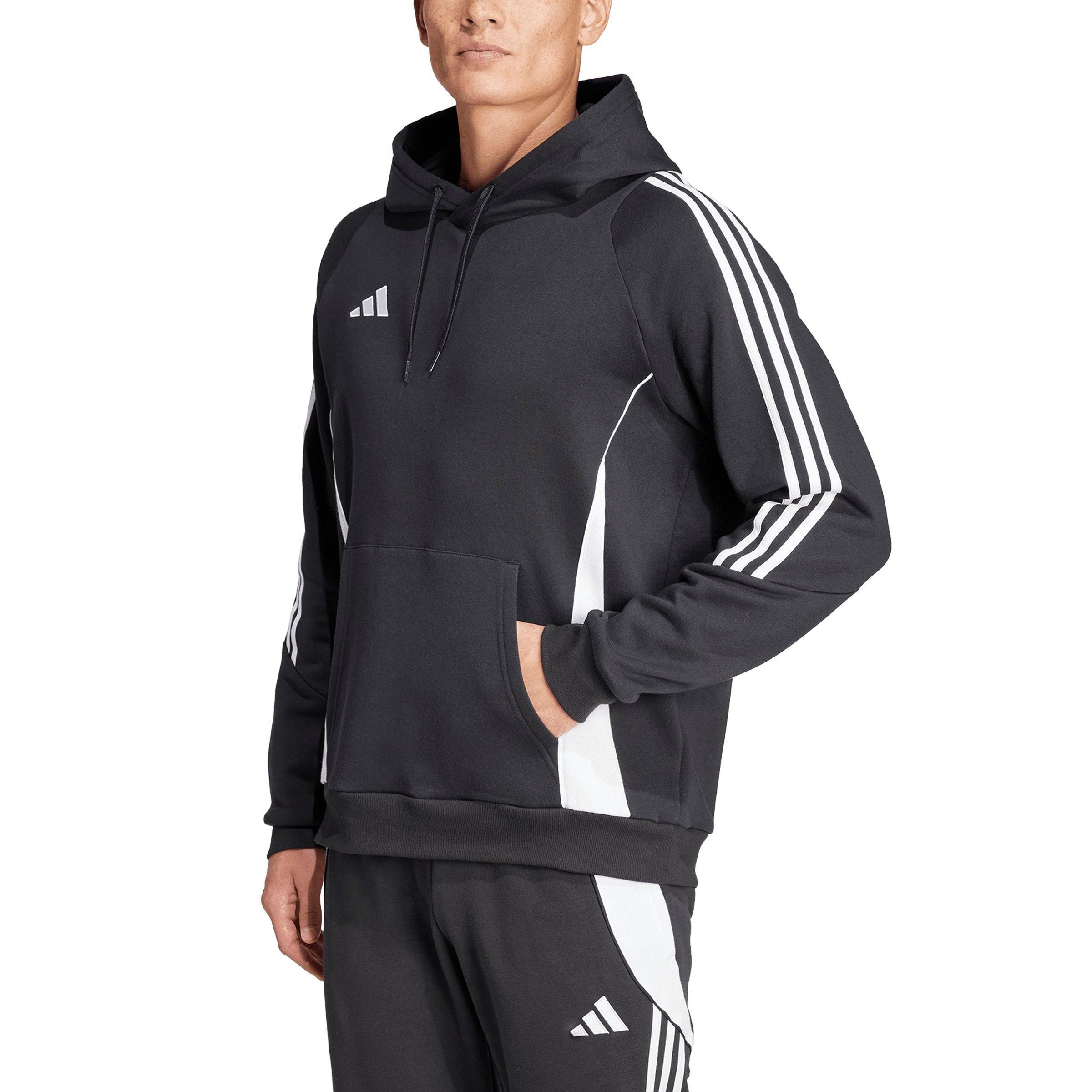 adidas Men's Tiro 21 Full Zip Track Jacket Black White Stripes – Strictly  Soccer Shoppe