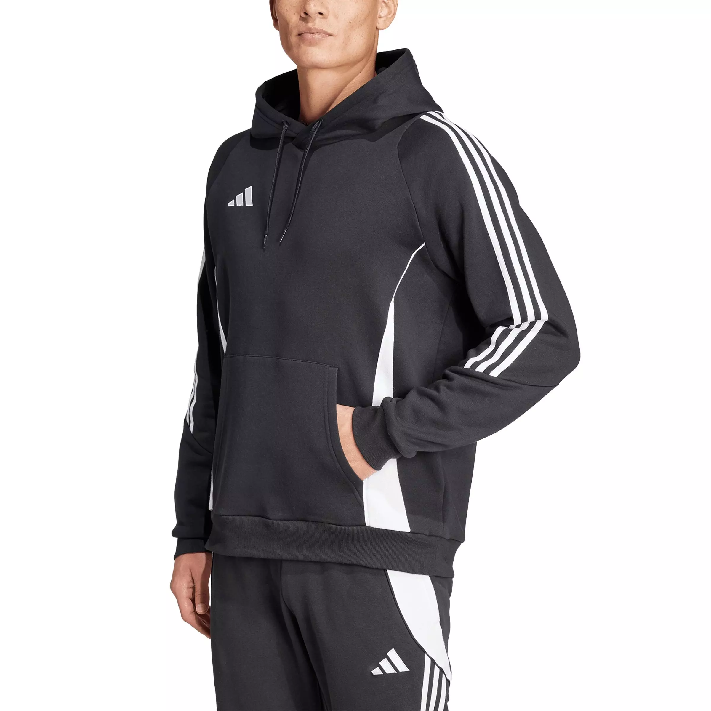 adidas Men's Tiro 24 Sweat Hoodie - Black - BLACK