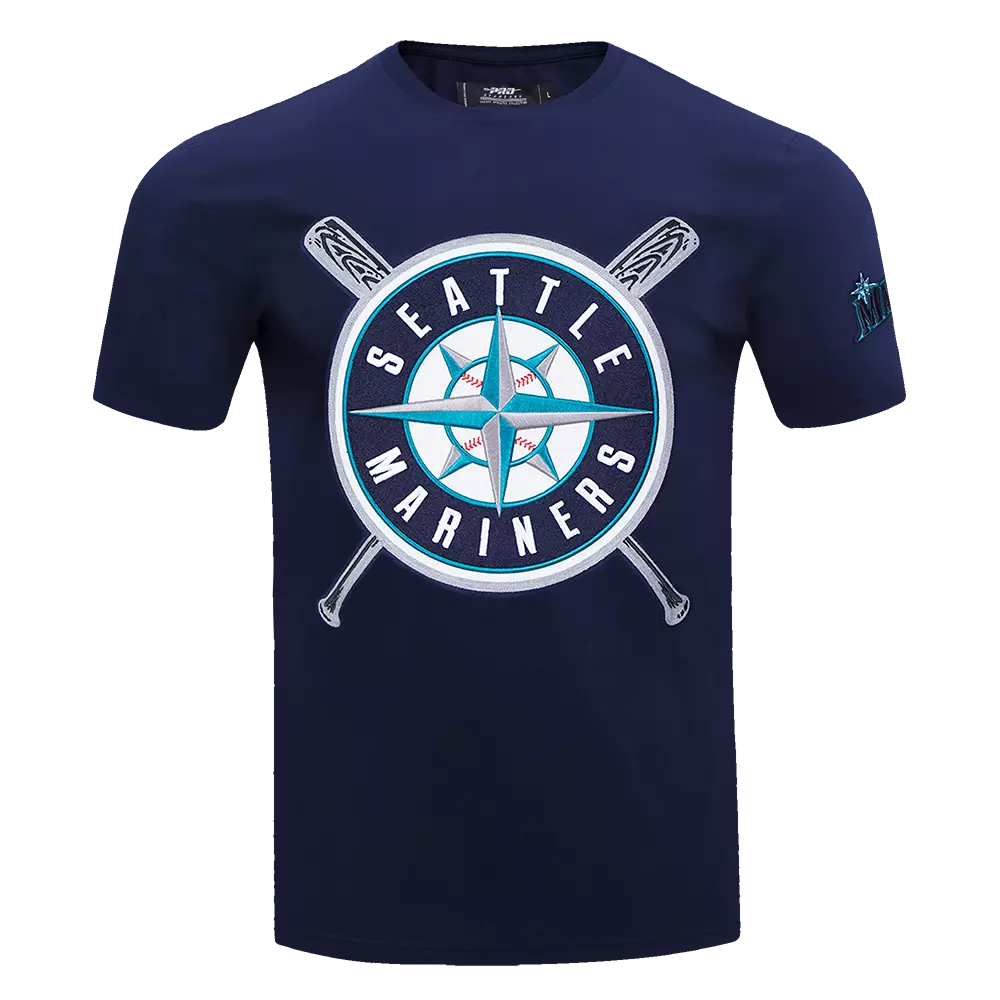 Pro Standard Men's MLB Seattle Mariners Mashup Top - Navy - NAVY