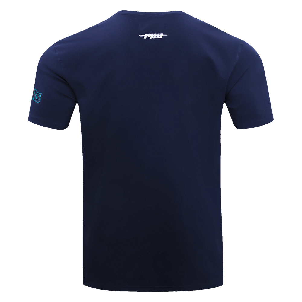 Pro Standard Men's MLB Seattle Mariners Mashup Top - Navy - NAVY Thumbnail View 2
