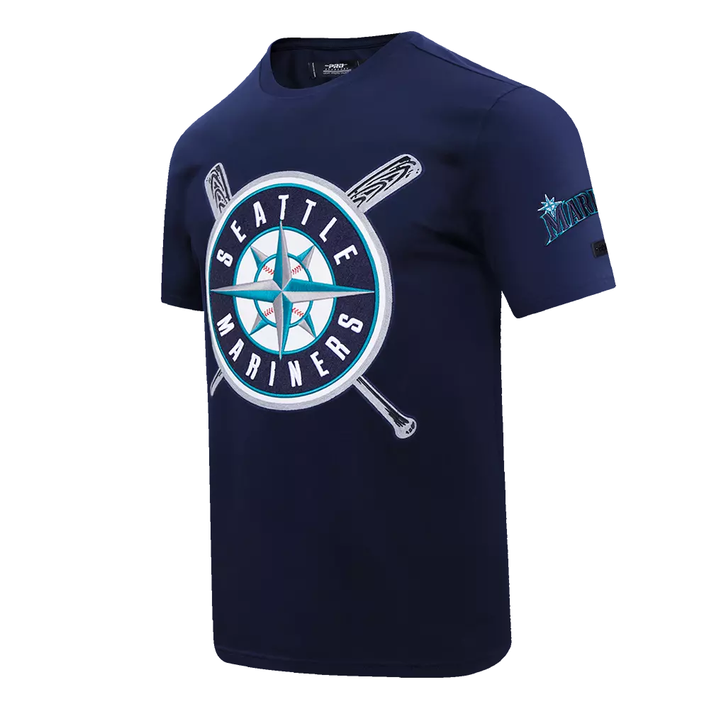 Pro Standard Men's MLB Seattle Mariners Mashup Top -Navy - NAVY
