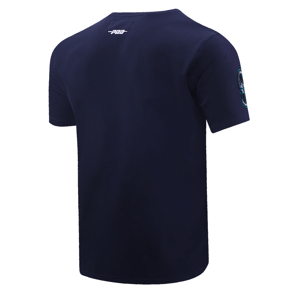Pro Standard Men's MLB Seattle Mariners Mashup Top - Navy - NAVY Thumbnail View 4
