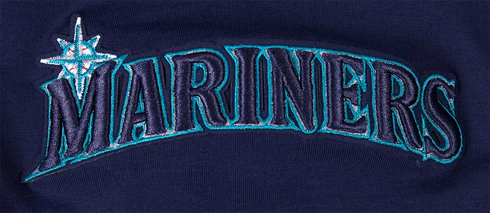 Pro Standard Men's MLB Seattle Mariners Mashup Top - Navy - NAVY
