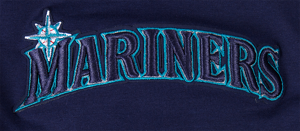 Pro Standard Men's MLB Seattle Mariners Mashup Top -Navy - NAVY Thumbnail View 7
