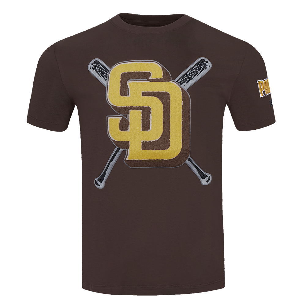 Pro Standard Men's MLB San Diego Padres Mashup Top -Brown - BROWN Thumbnail View 1