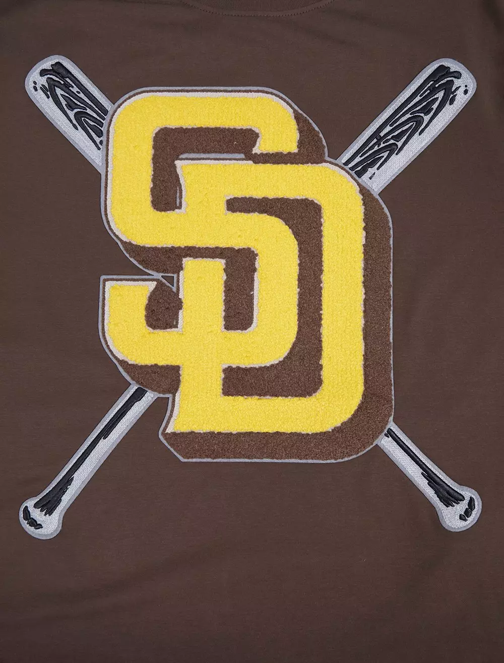 Pro Standard Men's MLB San Diego Padres Mashup Top -Brown - BROWN