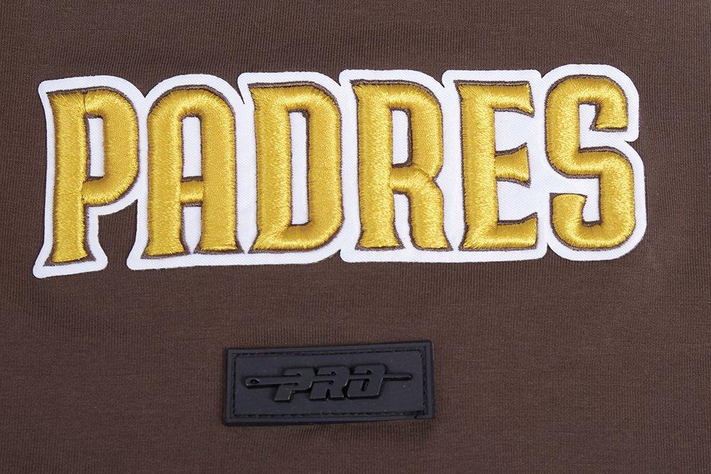 Pro Standard Men's MLB San Diego Padres Mashup Top - Brown - BROWN Thumbnail View 7