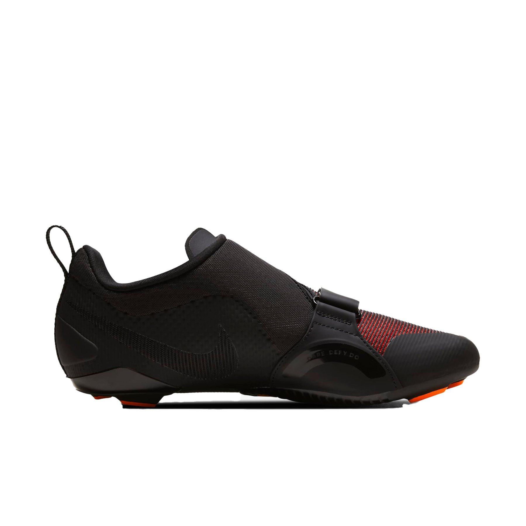 Nike SuperRep Cycle "Black/Hyper Crimson/Metallic Silver" Men's Indoor Cycling Shoe - BLACK Thumbnail View 1