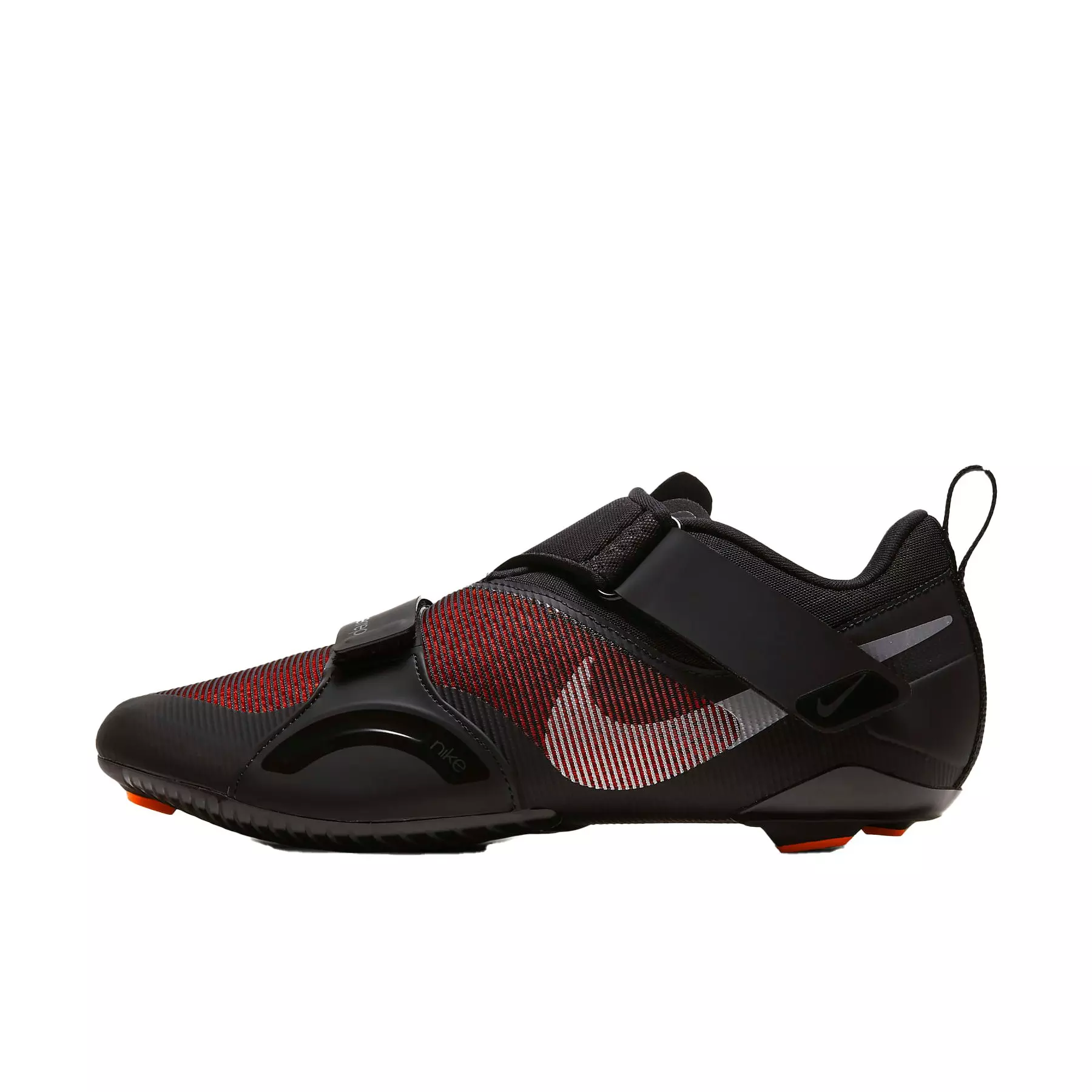 Nike SuperRep Cycle "Black/Hyper Crimson/Metallic Silver" Men's Indoor Cycling Shoe - BLACK