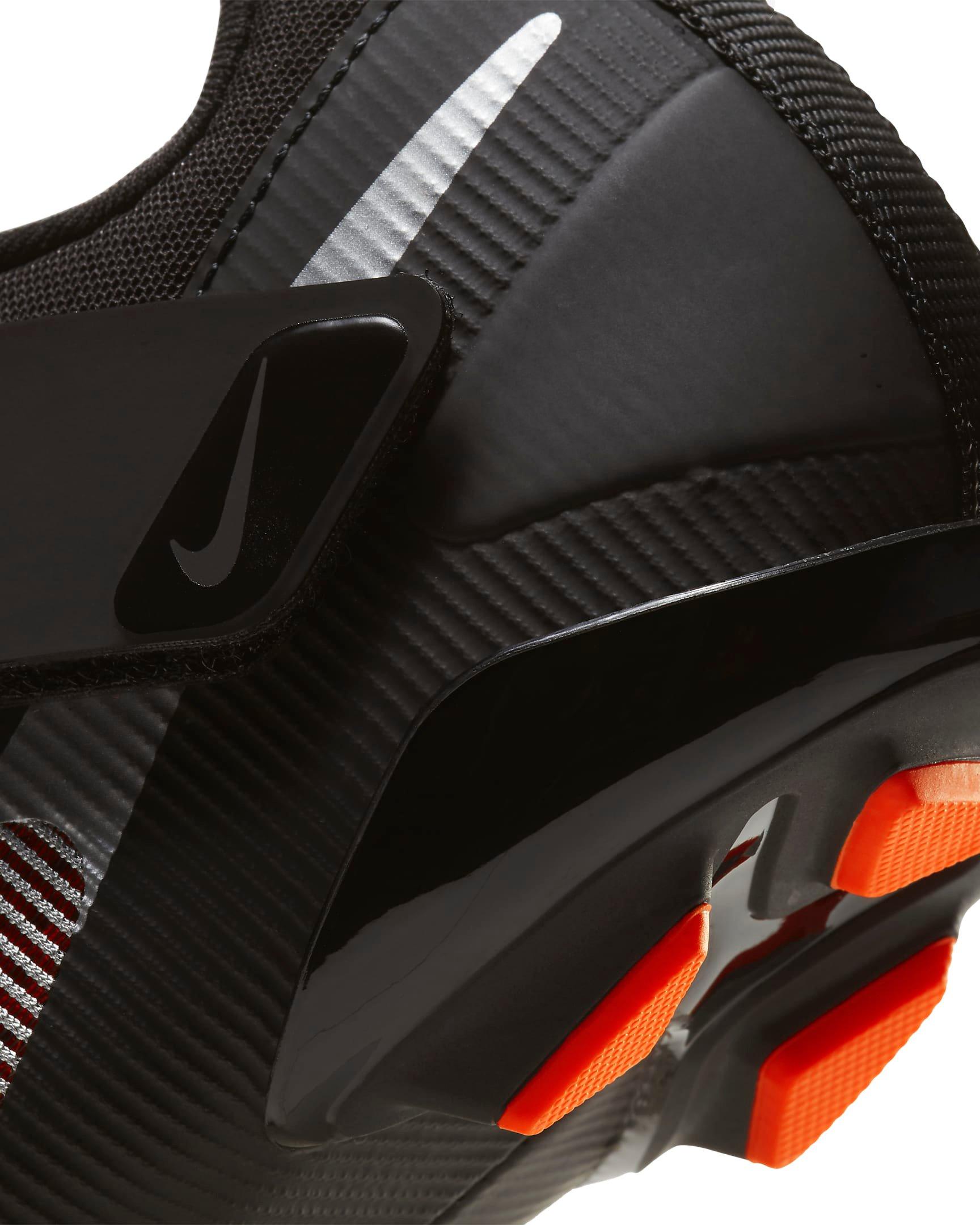 Nike SuperRep Cycle "Black/Hyper Crimson/Metallic Silver" Men's Indoor Cycling Shoe - BLACK Thumbnail View 10