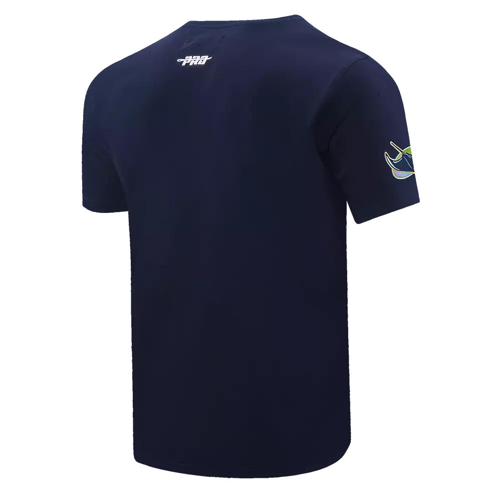 Pro Standard Men's MLB Tampa Bay Rays Mashup Top - Navy - NAVY