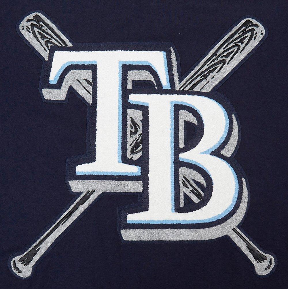 Pro Standard Men's MLB Tampa Bay Rays Mashup Top -Navy - NAVY Thumbnail View 5