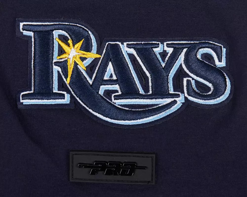 Pro Standard Men's MLB Tampa Bay Rays Mashup Top - Navy - NAVY