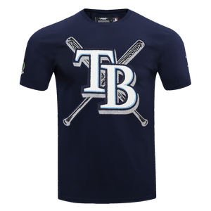 Pro Standard Men's MLB Tampa Bay Rays Mashup Top -Navy