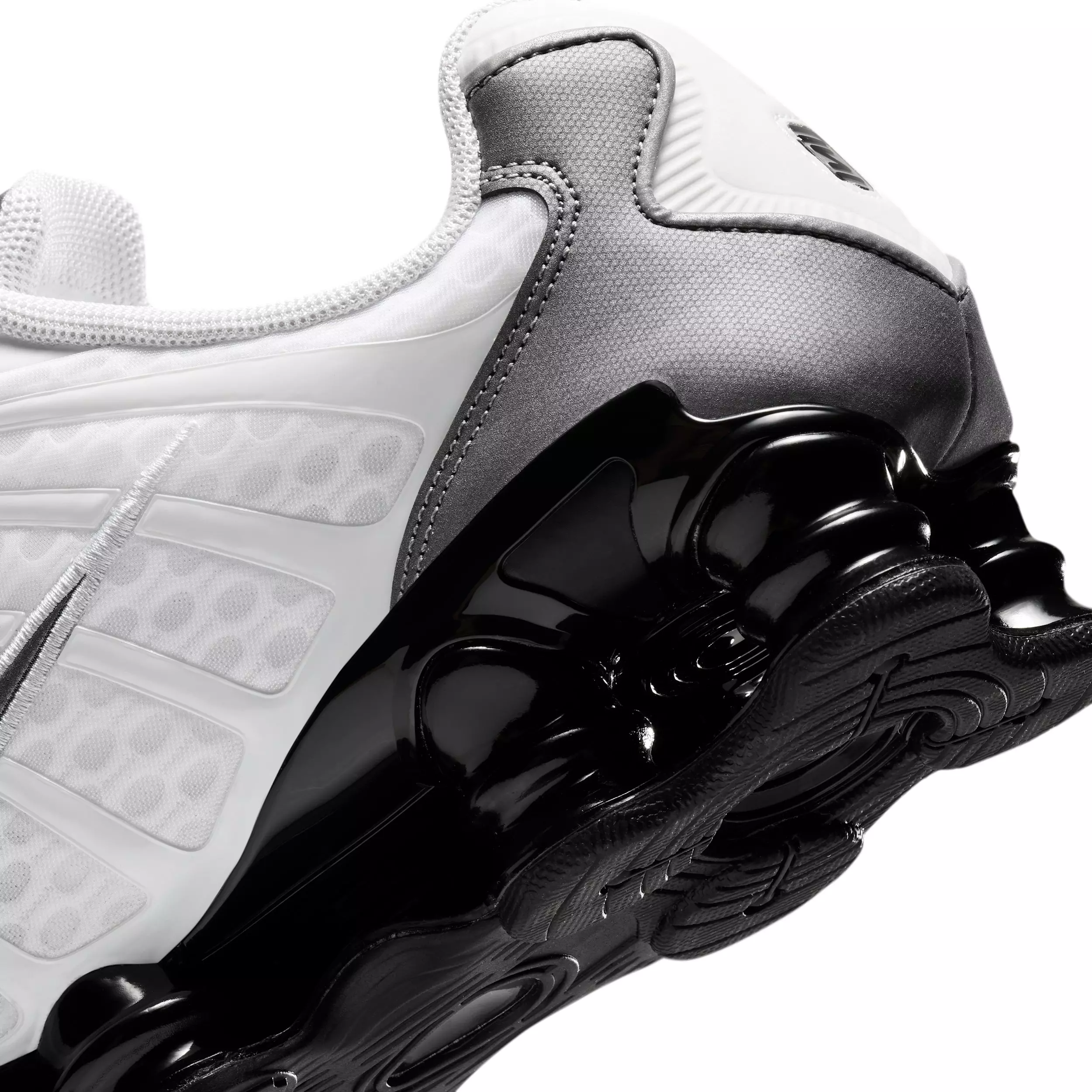 Nike Shox TL "White/Black/Cool Grey/Metallic Cool Grey" Men's Shoe - WHITE/BLACK/GREY/GREY