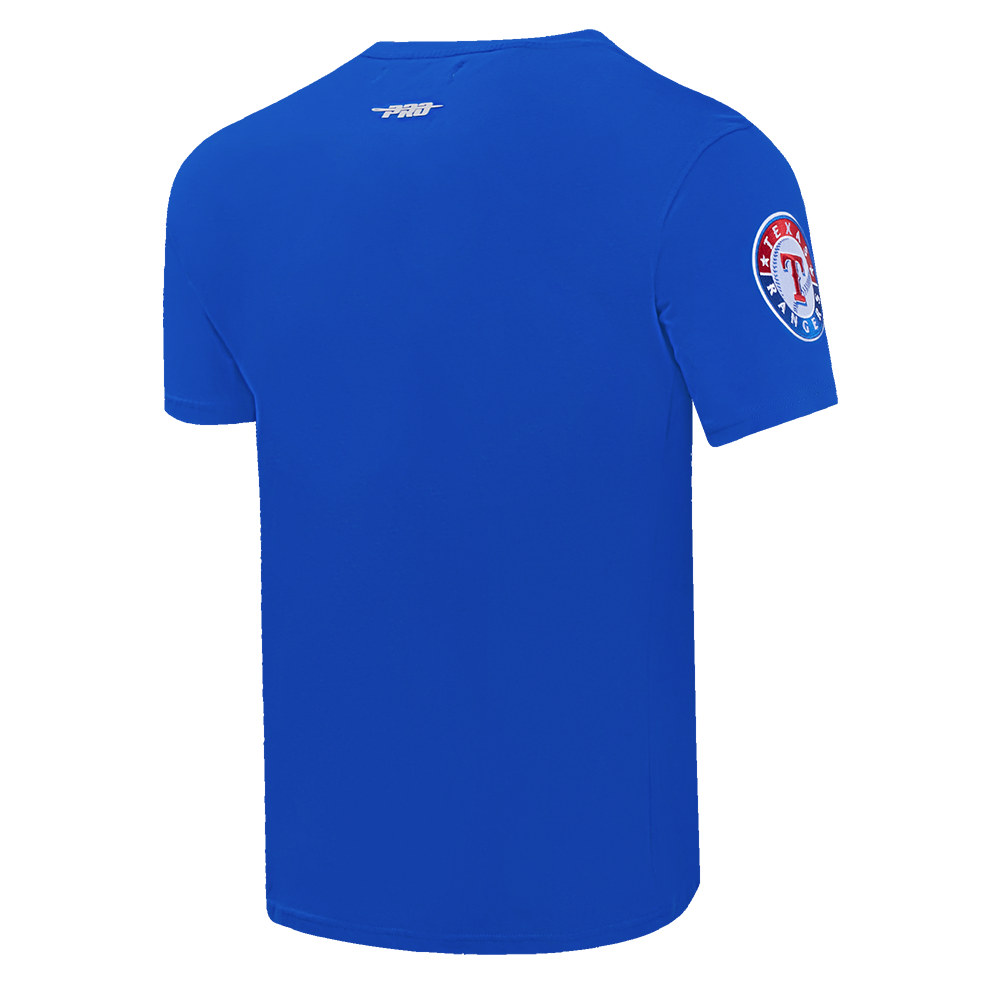 Pro Standard Men's MLB Texas Rangers Mashup Top - Royal - ROYAL Thumbnail View 4