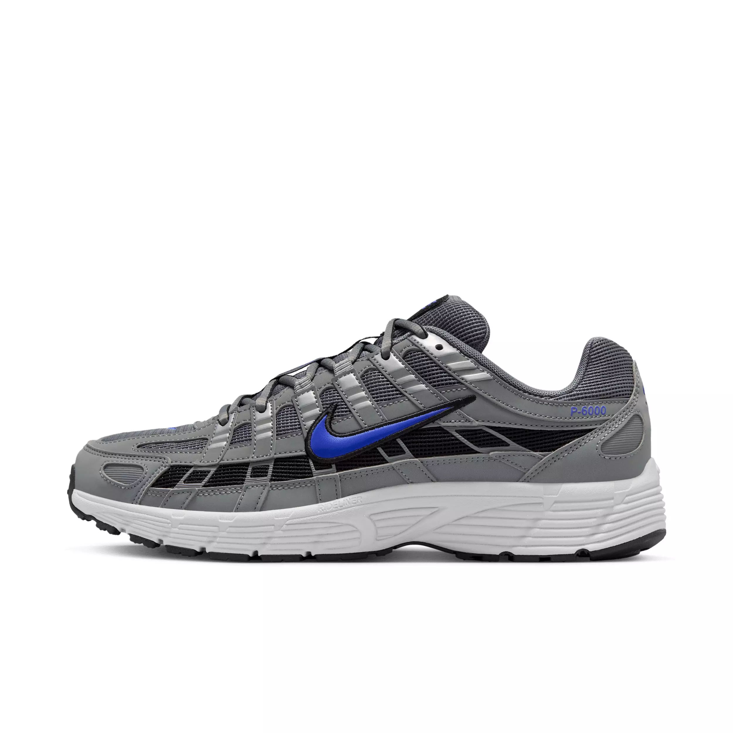 Nike P-6000 "Smoke Grey/Light Smoke Grey/Platinum Tint/Racer Blue" Men's Shoe - GREY/LT GREY/PLATINUM/BLUE