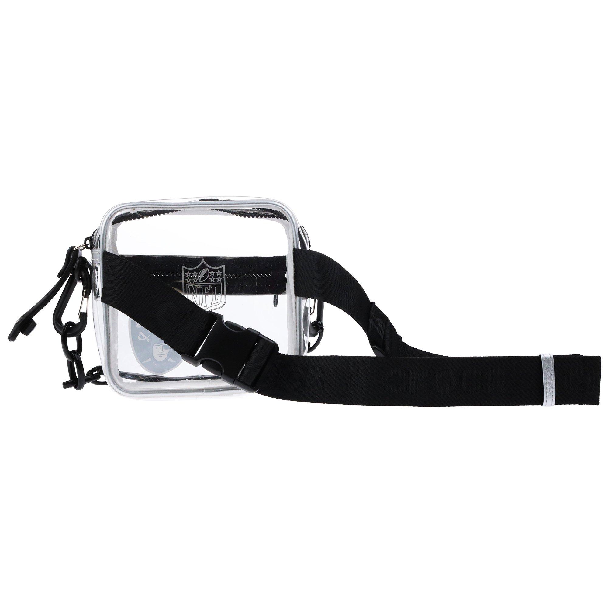Crocs x NFL Las Vegas Raiders Stadium Bag - BLACK/SILVER