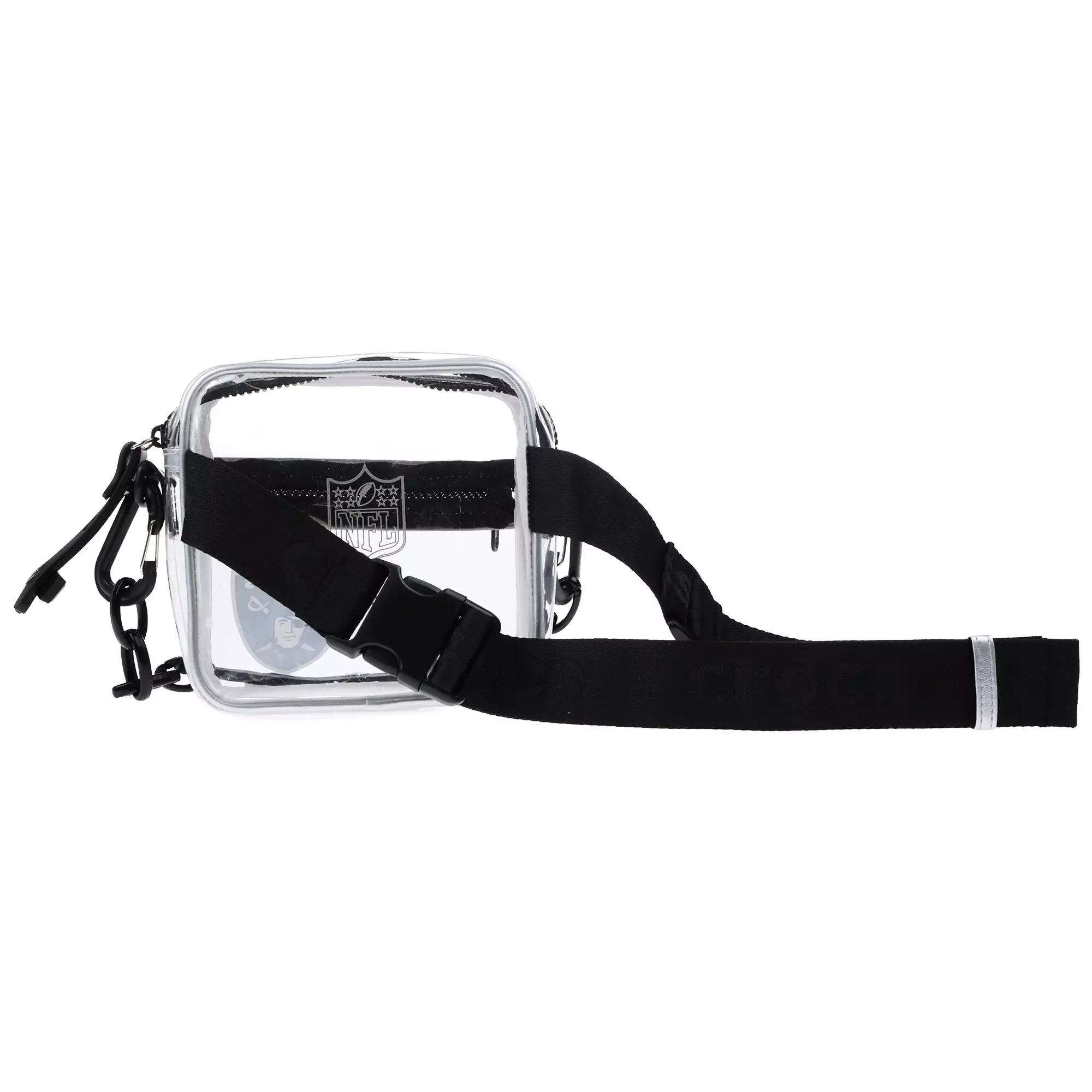 Crocs x NFL Las Vegas Raiders Stadium Bag - BLACK/SILVER