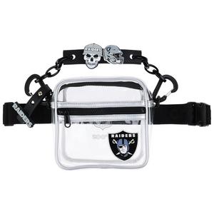 Crocs x NFL Las Vegas Raiders Stadium Bag - BLACK/SILVER