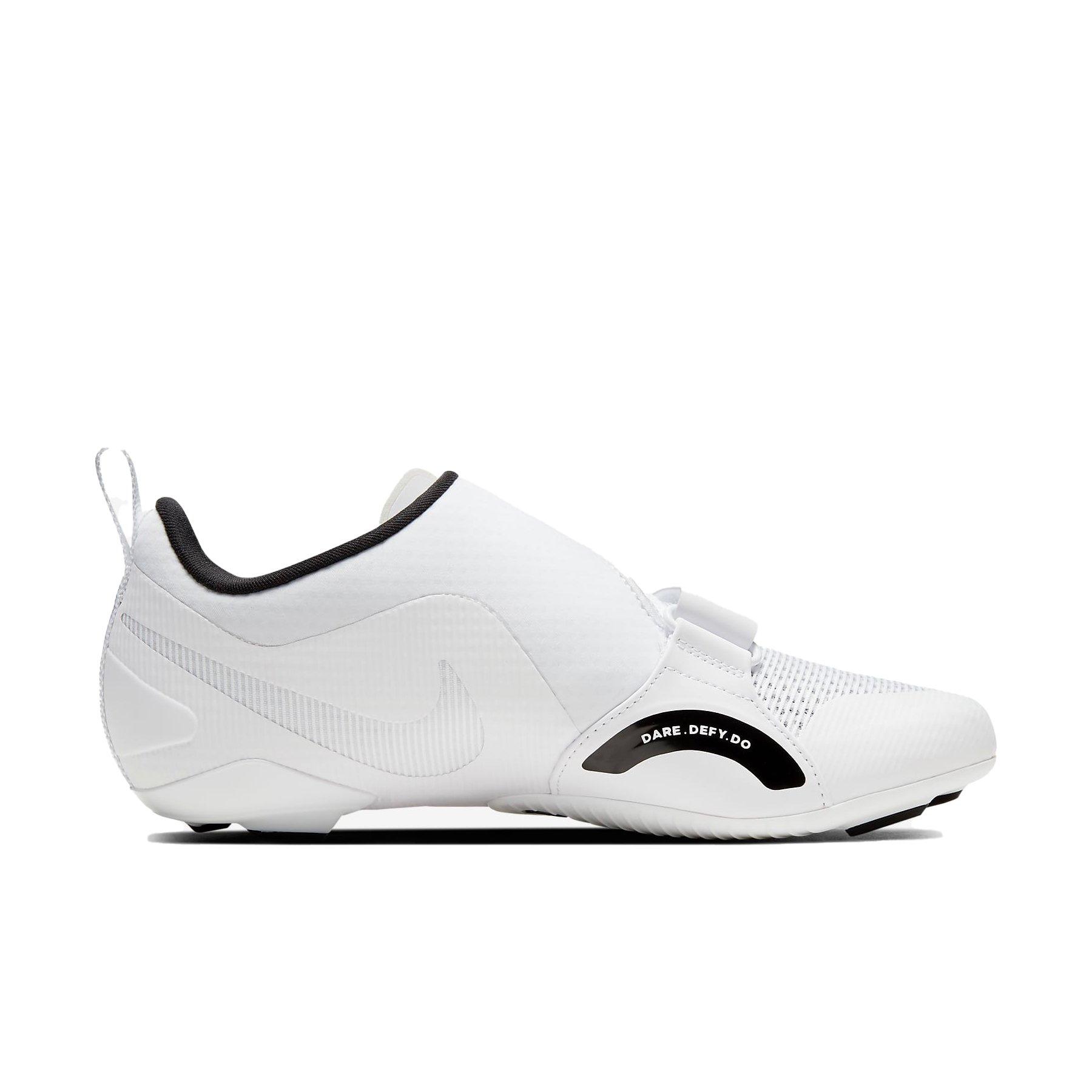 Nike SuperRep Cycle "White/Black" Men's Indoor Cycling Shoe - WHITE Thumbnail View 1