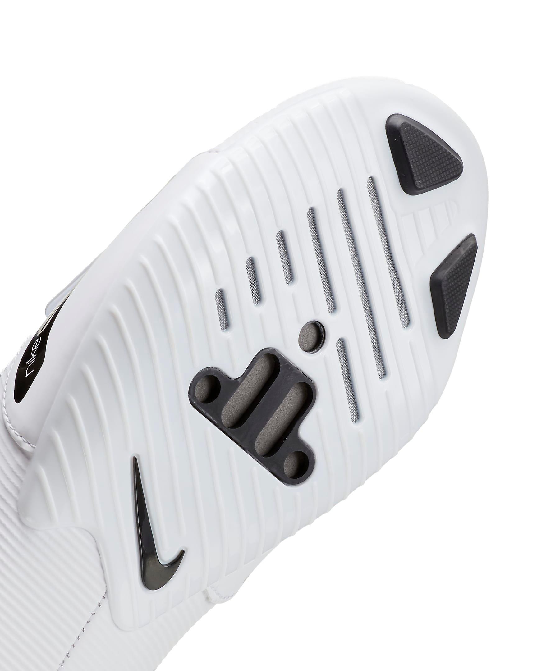 Nike SuperRep Cycle "White/Black" Men's Indoor Cycling Shoe - WHITE Thumbnail View 9