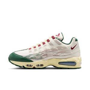 Nike Air Max 95 Big Bubble "Phantom/Fir/Alabaster/Team Red" Men's Shoe - PHANTOM/ALABASTER/RED