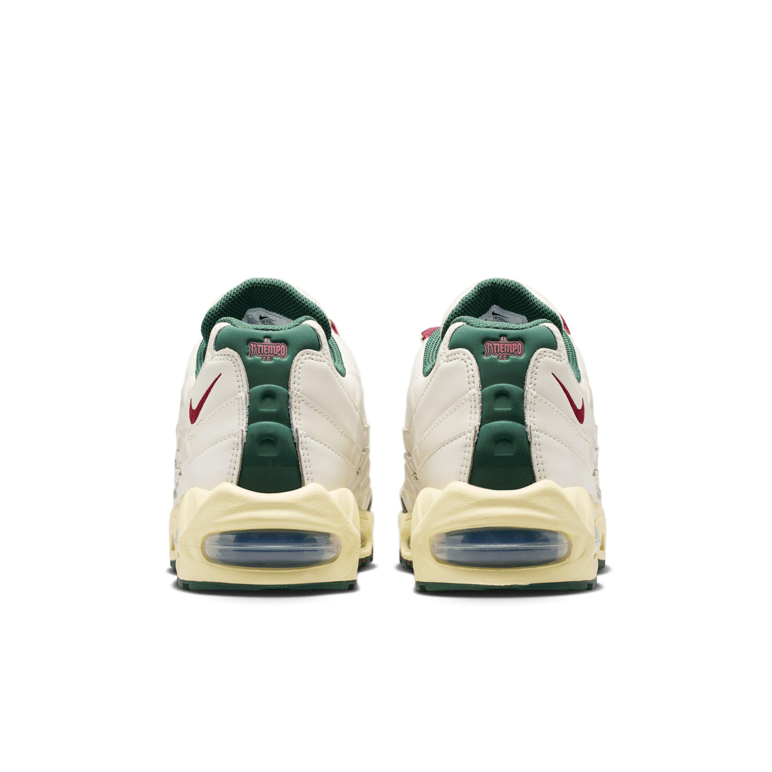 Nike Air Max 95 Big Bubble "Phantom/Fir/Alabaster/Team Red" Men's Shoe - PHANTOM/ALABASTER/RED Thumbnail View 5