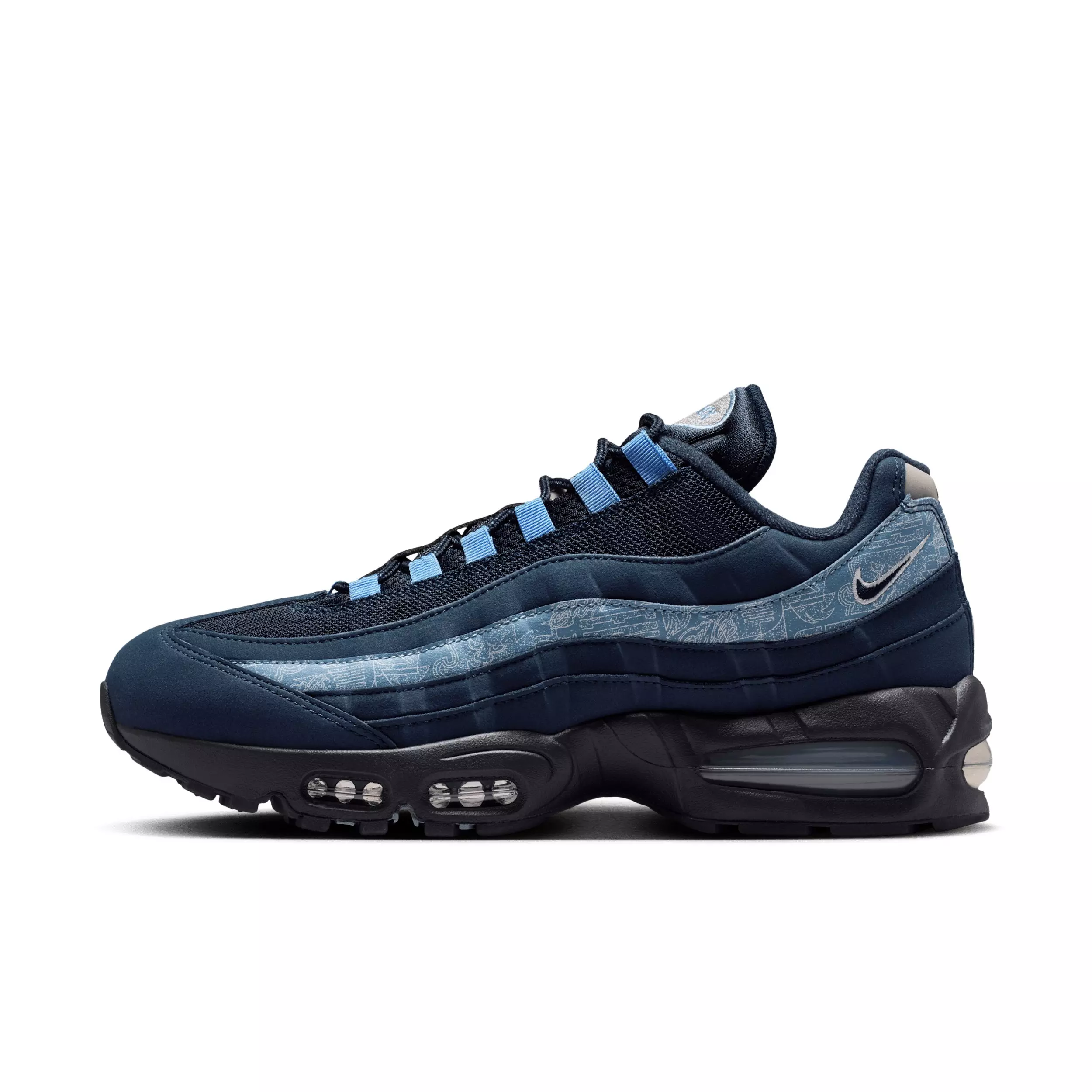Nike Air Max 95 Big Bubble "Multi-Color/Multi-Color/White/Black" Men's Shoe - MULTI COLOR/MULTI COLOR/WHITE/BLACK
