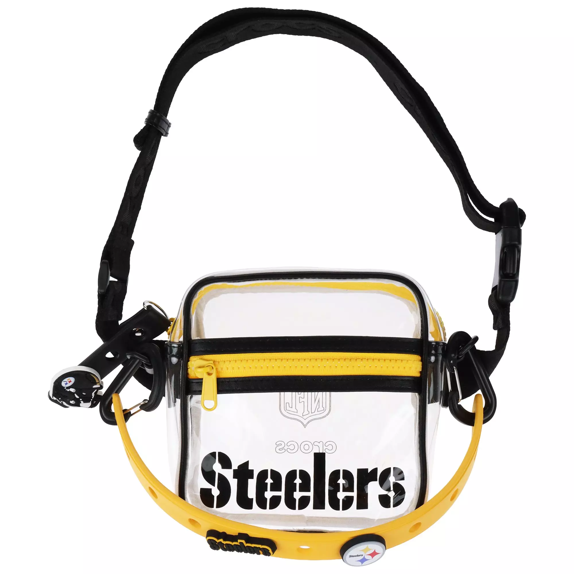 Crocs x NFL Pittsburgh Steelers Stadium Bag - YELLOW/BLACK
