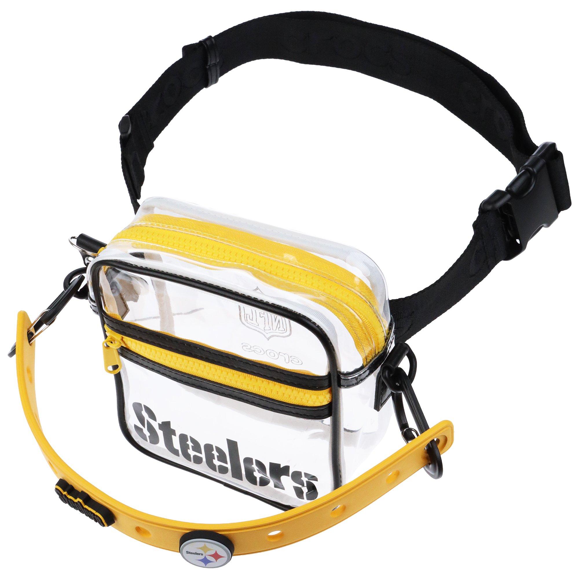 Crocs x NFL Pittsburgh Steelers Stadium Bag - YELLOW/BLACK