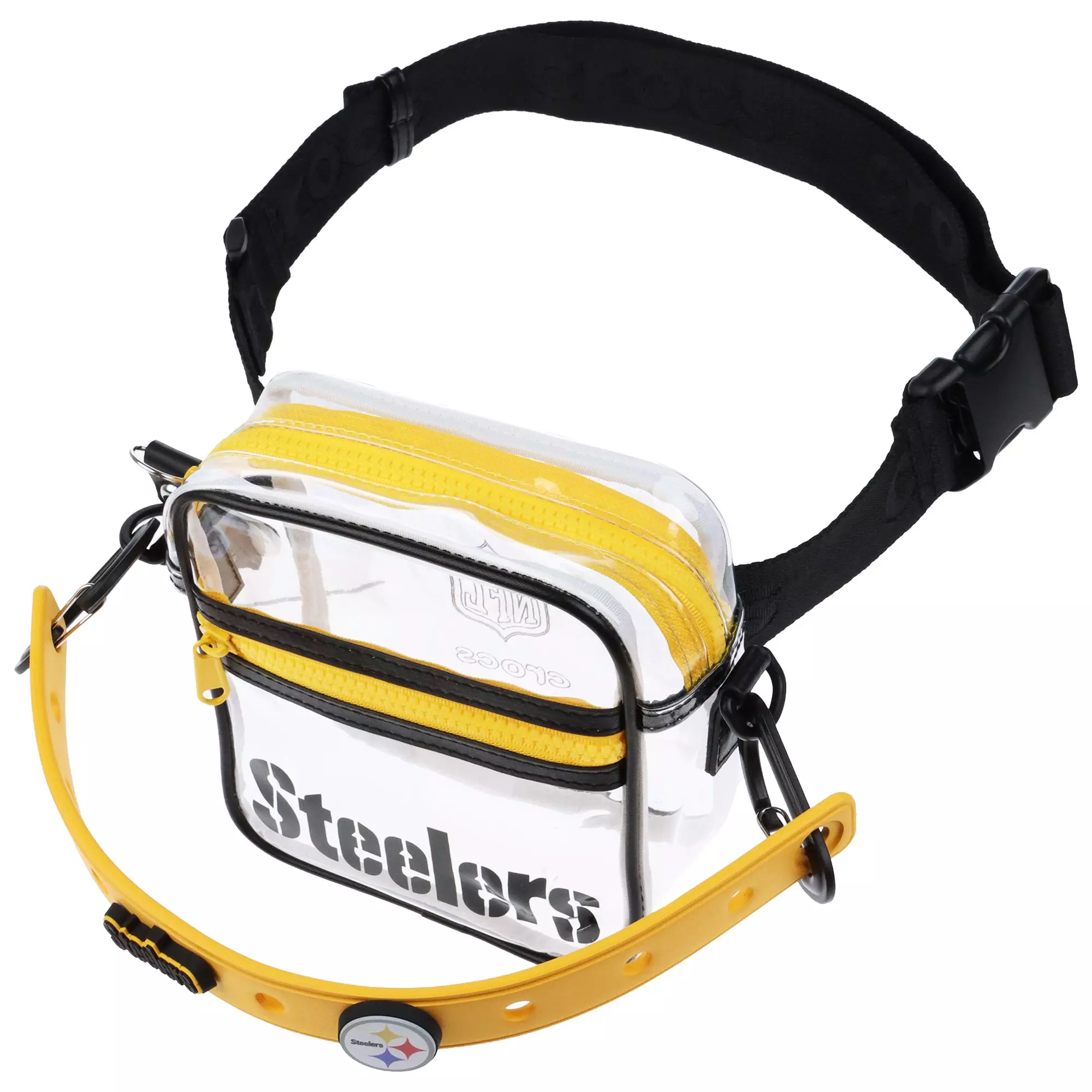 Crocs x NFL Pittsburgh Steelers Stadium Bag - YELLOW/BLACK