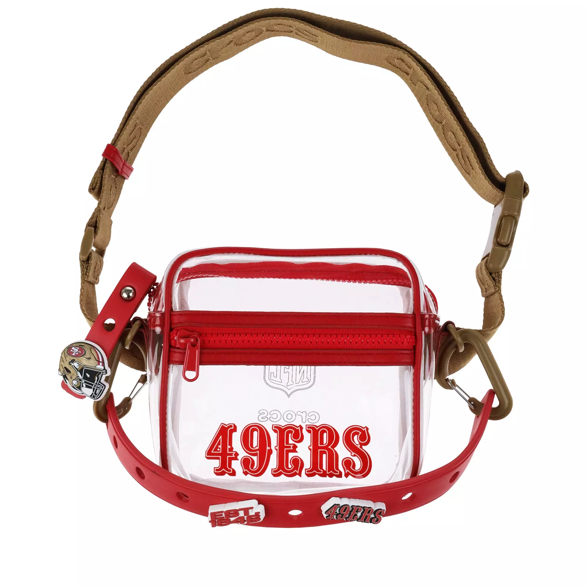 Crocs x NFL San Francisco 49ers Stadium Bag - RED