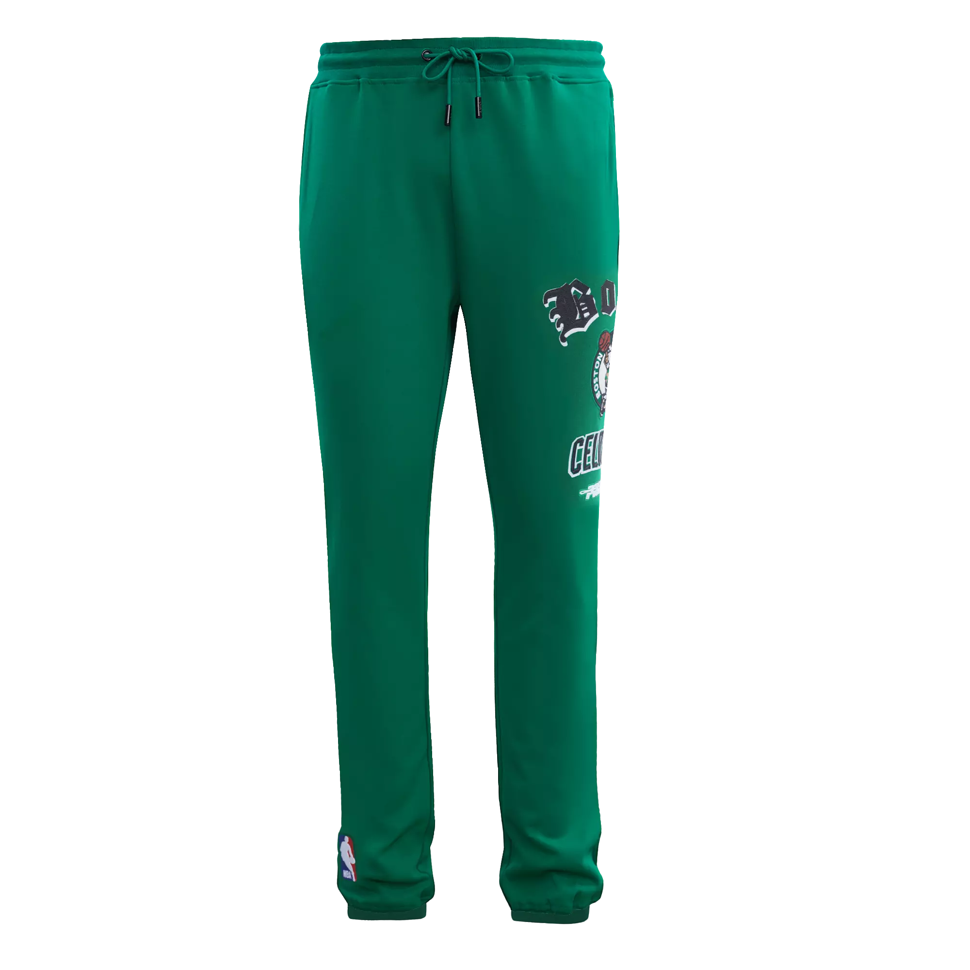 Pro Standard Men's NBA Boston Celtics Old English Sweatpants - Green - GREEN