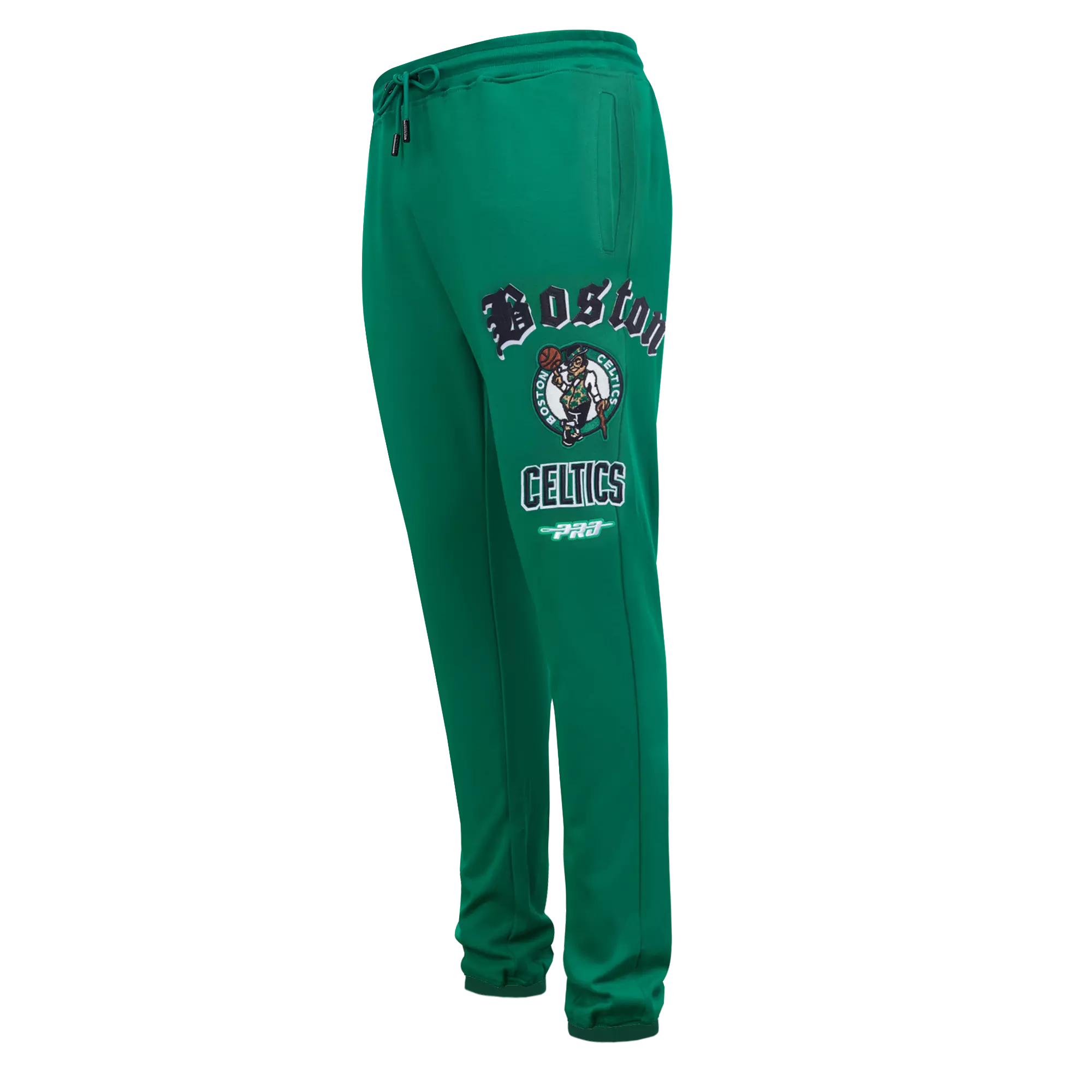 Pro Standard Men's NBA Boston Celtics Old English Sweatpants - Green - GREEN