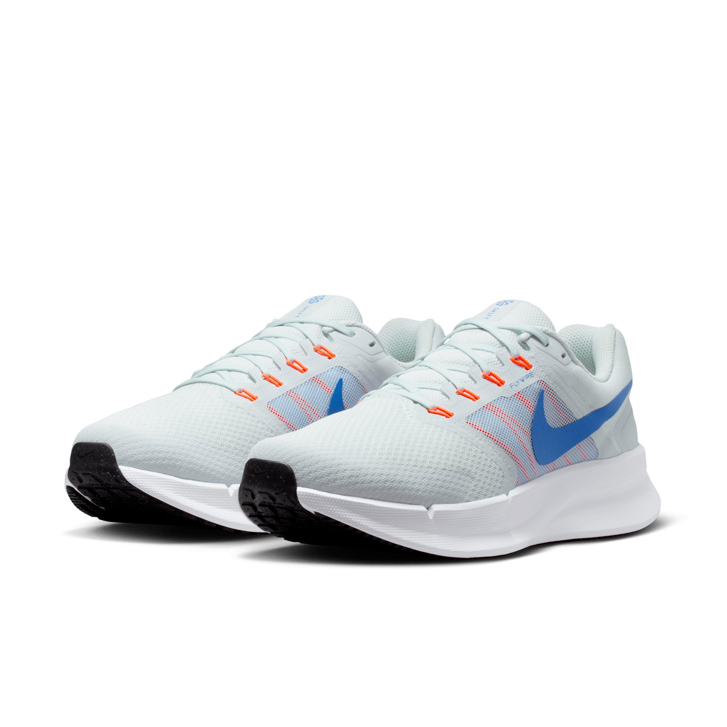 Nike Run Swift 3 "Off White/White/Off Noir/Blue Crystal" Men's Running Shoe - OFF WHITE/WHITE/OFF WHITE/BLUE Thumbnail View 3