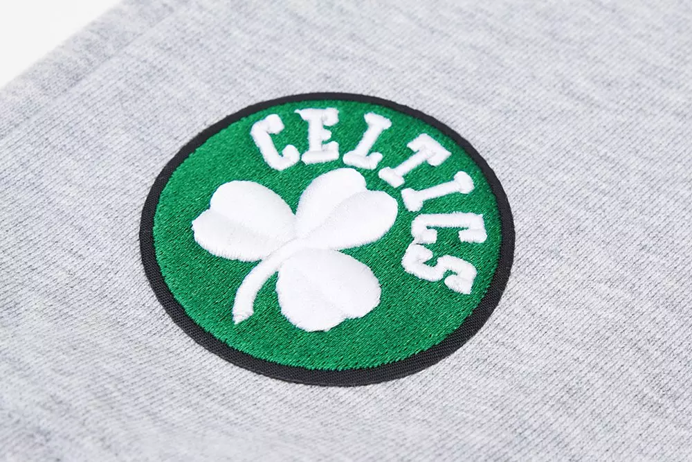 Pro Standard Men's NBA Boston Celtics Mashup Rib Sweatpants - Grey/Green - GREY/GREEN