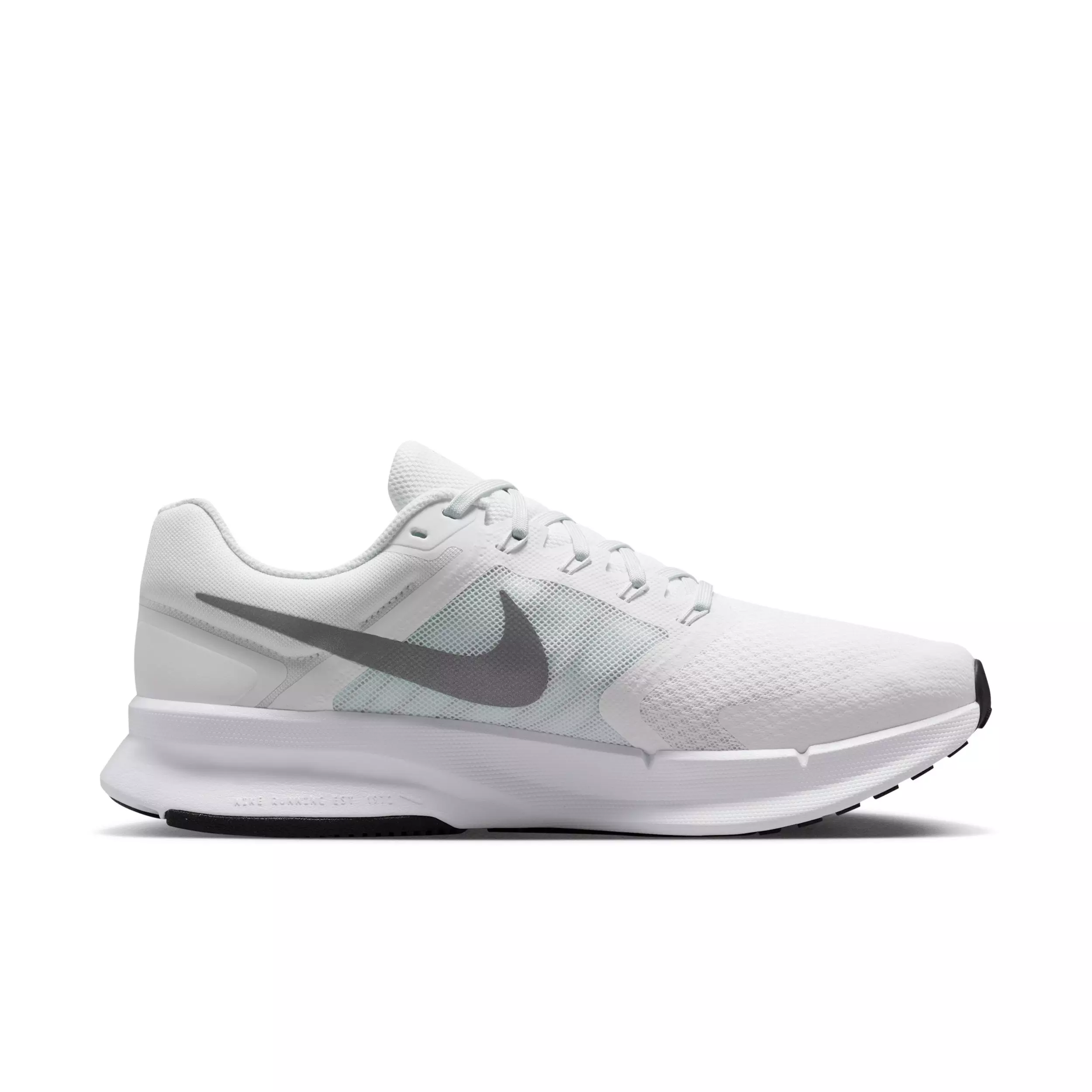 Nike Run Swift 3 "Summit White/White/Black/Metallic Silver" Men's Running Shoe - WHITE/WHITE/BLACK/SILVER