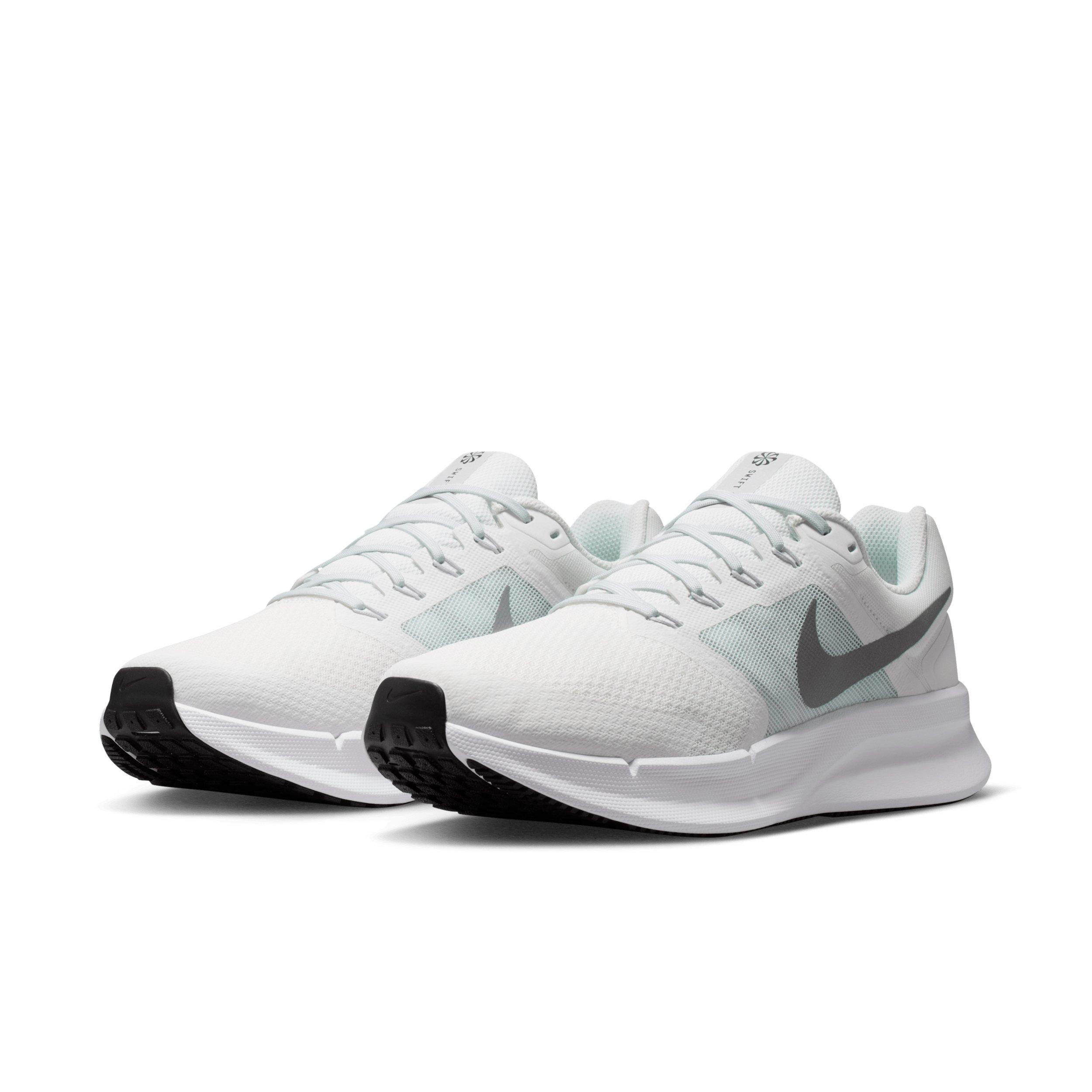 Nike Run Swift 3 "Summit White/White/Black/Metallic Silver" Men's Running Shoe - WHITE/WHITE/BLACK/SILVER Thumbnail View 3