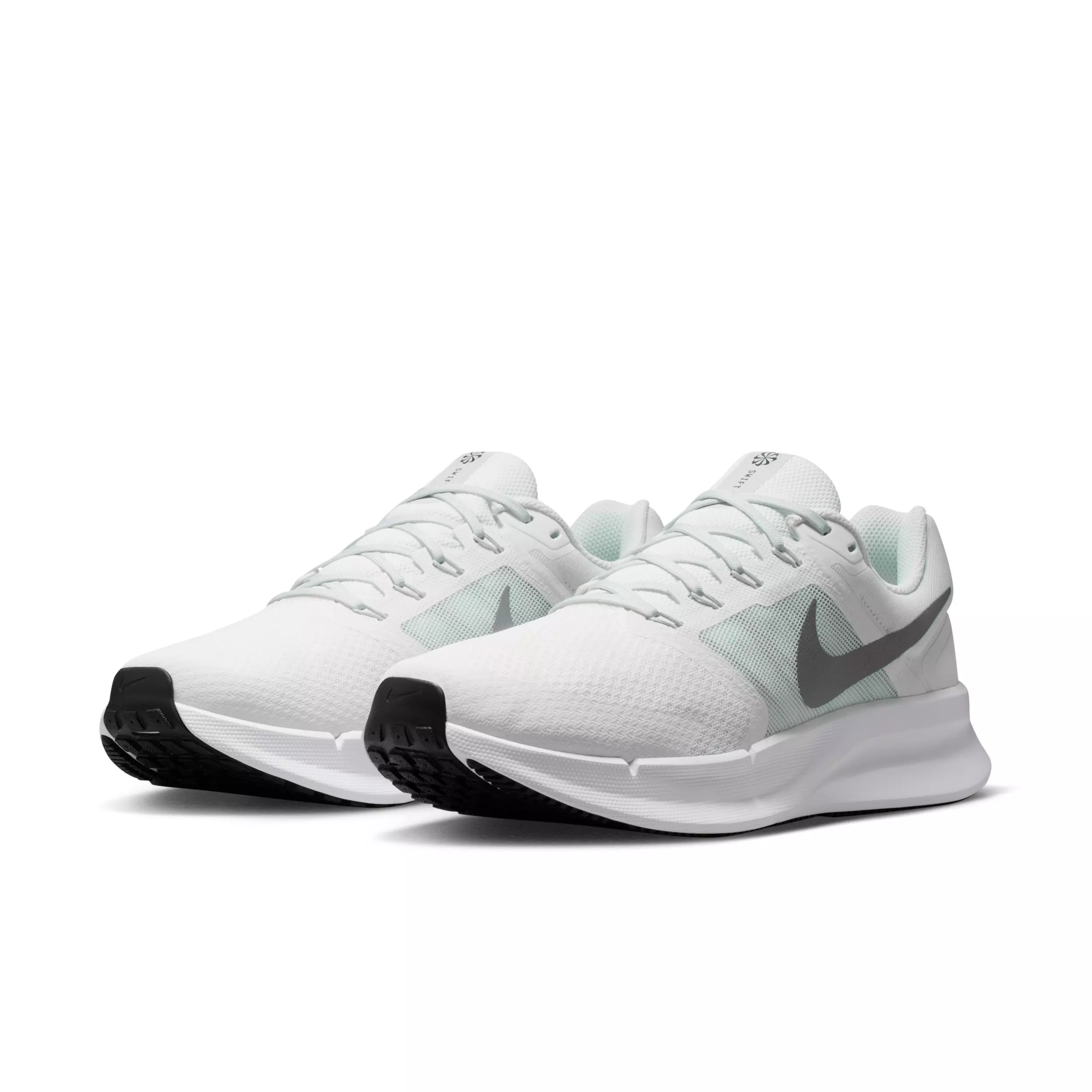 Nike Run Swift 3 "Summit White/White/Black/Metallic Silver" Men's Running Shoe - WHITE/WHITE/BLACK/SILVER