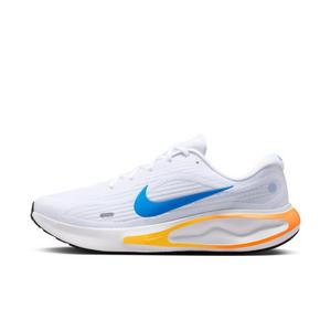 Nike Journey Run "White/Total Orange/Hydrogen Blue/Blue Crystal" Men's Running Shoe
