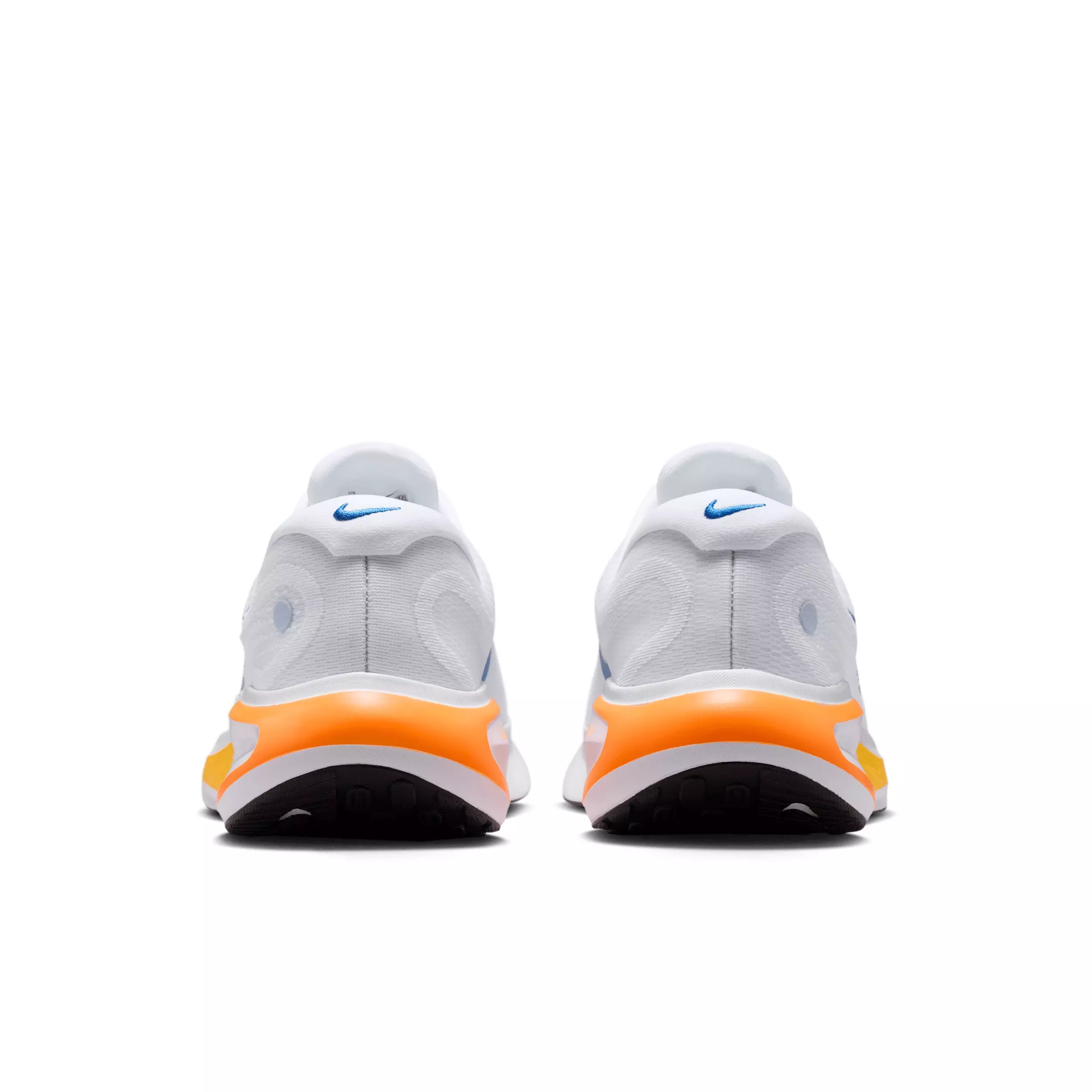 Nike Journey Run "White/Total Orange/Hydrogen Blue/Blue Crystal" Men's Running Shoe - WHITE/ORANGE/BLUE/BLUE