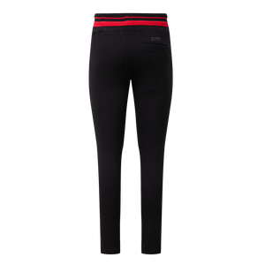 Pro Standard Men's NBA Chicago Bulls Mashup Rib Sweatpants -Black/Red