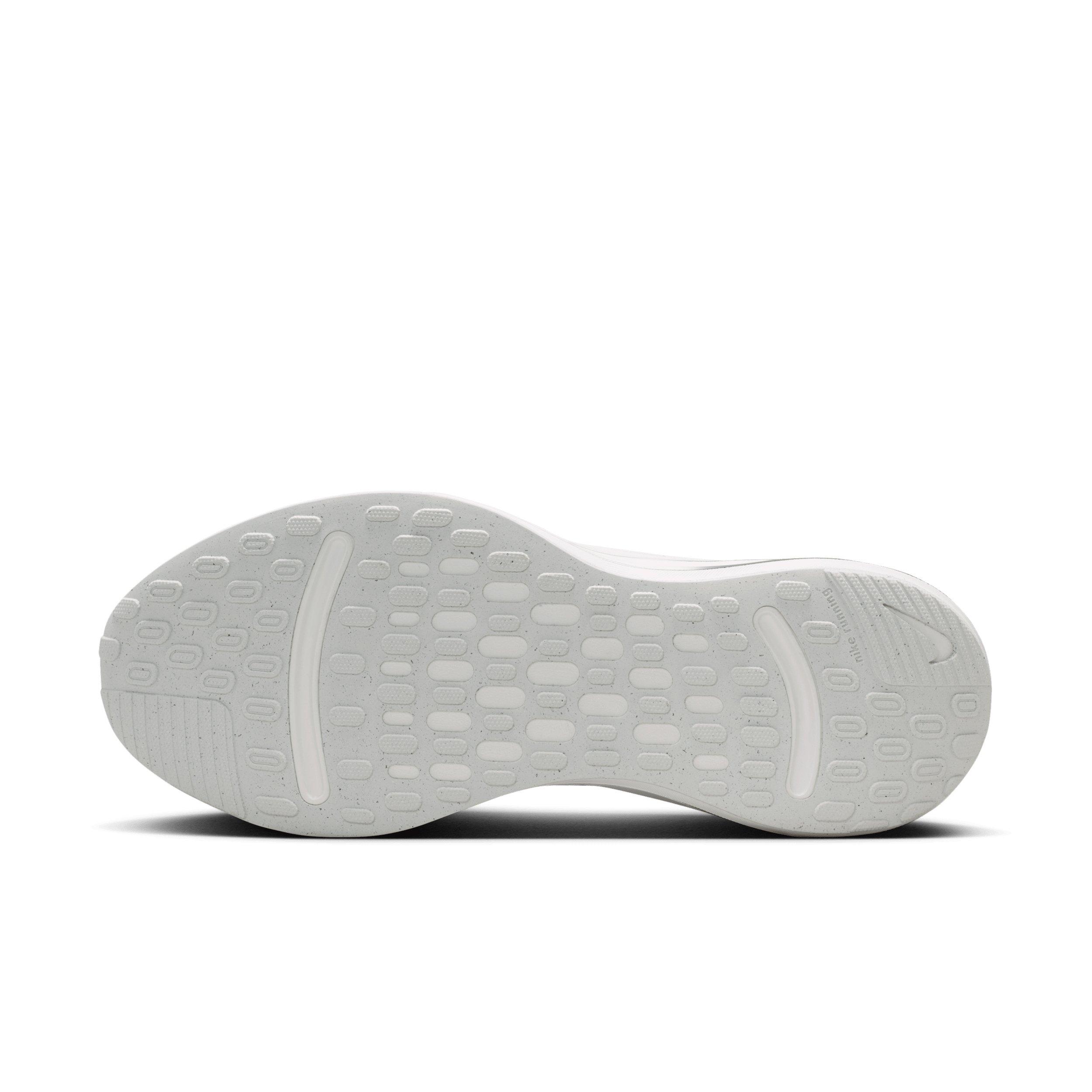 Nike Journey Run "Summit White/Black/White/Metallic Silver" Men's Running Shoe - WHITE/BLACK/WHITE/SILVER Thumbnail View 6